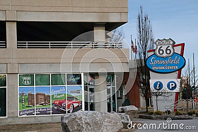 Springfield, Missouri, Visitor Center Editorial Stock Photo