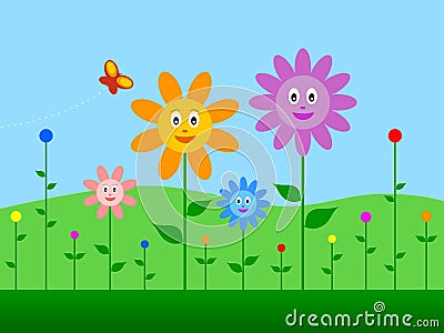 Springtime Vector Illustration