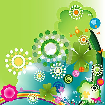 Springtime design Vector Illustration