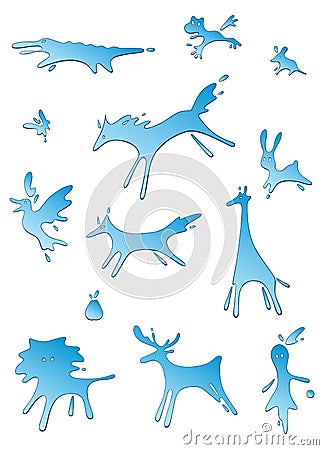 Sprinkle Vector Illustration