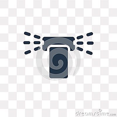Sprinkle vector icon isolated on transparent background, Sprinkle transparency concept can be used web and mobile Vector Illustration