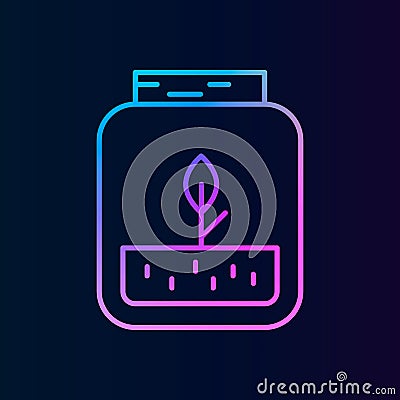 Sprout iconnolan icon. Simple thin line, outline vector of biologyicons for ui and ux, website or mobile application Stock Photo