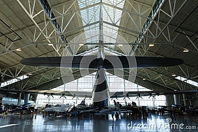 The Spruce Goose in the Evergreen avation Museum Editorial Stock Photo