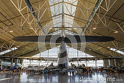 The Spruce Goose in the Evergreen avation Museum Editorial Stock Photo