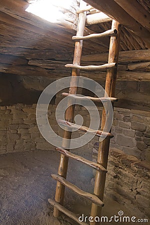 Spruce Tree House, Mesa Verde, Colorado, USA Stock Photo