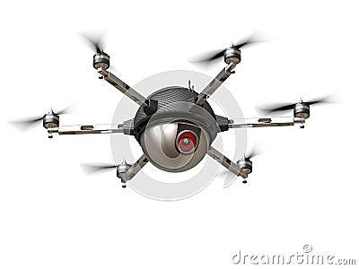 Spy drone Stock Photo