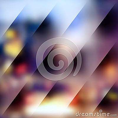 Square blurred background Vector Illustration