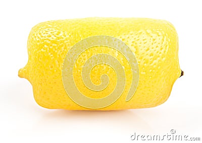 Square (cube) lemon Stock Photo