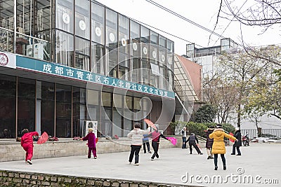 Square dance Editorial Stock Photo