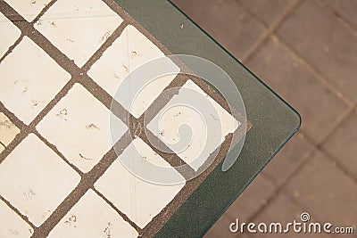 Square Earth Tone Texture Background Stock Photo