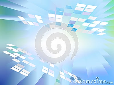 Square Grids Background Means Tile Pattern Or Mosaic Effect Stock Photo