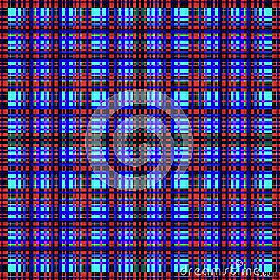 Square hypnotic pattern, illusion geometric. wallpaper texture Stock Photo