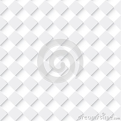 Square interweaving. Vector seamless background Vector Illustration