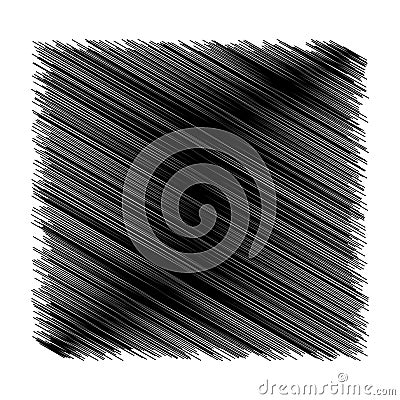 Square, rectangle scribbling, sketchy, sketch doodle lines element. Random wavy, billowy, waving lines Vector Illustration