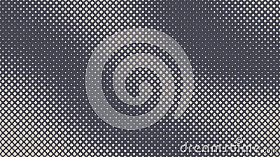 Square Rounded Dots Half Tone Pattern Dynamic Surface Vector Abstract Background Vector Illustration