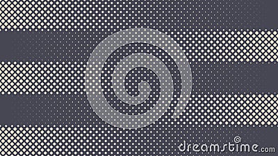 Square Rounded Dots Halftone Pattern Striped Vector Graphics Abstract Background Vector Illustration