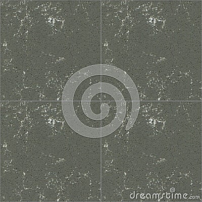 Square seamless grey quartz ceramic mosaic tile texture background Stock Photo