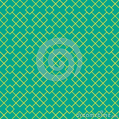 Square seamless pattern design, vector Vector Illustration