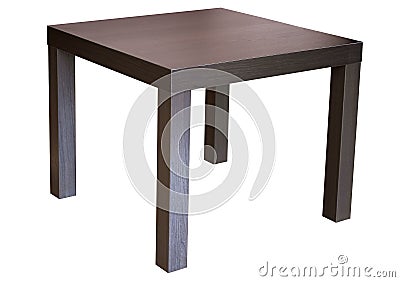 Square table Stock Photo