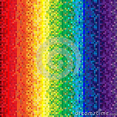 Abstract rainbow background Vector Illustration