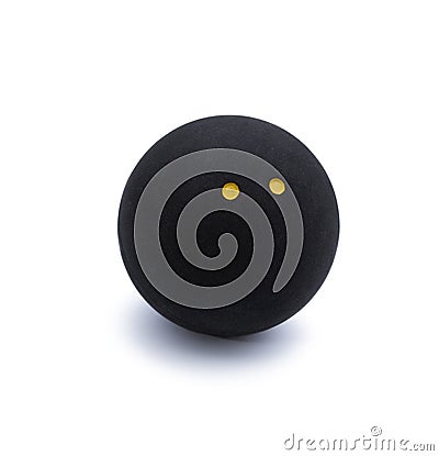 Squash ball with two dots Stock Photo