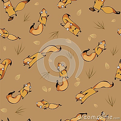 Squirrel Vector Illustration