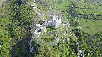 Srebrenik fortress Stock Photo