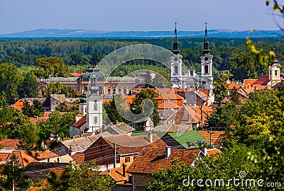 Sremski Karlovci old town - Serbia Stock Photo