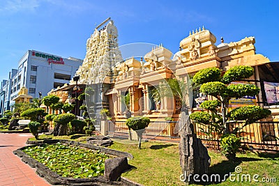 Sri Balathandayuthapani Temple Editorial Stock Photo