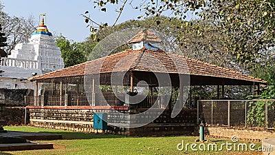 Sri Kudli Arya Akshobhya Theerth Math, Kudli, Shivamoga, Karnataka Stock Photo