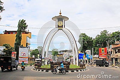Sri Lanka Anuradhapura Clock Tower Editorial Stock Photo