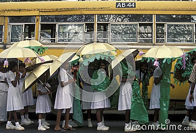 SRI LANKA HIKKADUWA SCHOOL CHILDERN Editorial Stock Photo