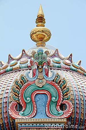 Sri Mariamman Temple - Singapore Editorial Stock Photo