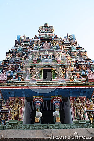 Sri Meenakshi Amman Temple Stock Photo