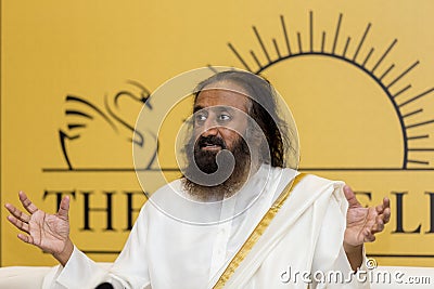 Sri Sri Ravi Shankar Editorial Stock Photo