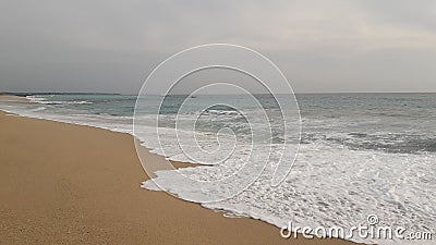 Srilanka beach hikkaduwa morning natural Stock Photo