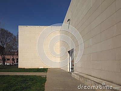 SRR Art Gallery in Turin Editorial Stock Photo