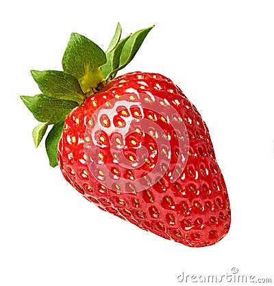 srtawberry red fruit fresh berry food ripe organic juicy sweet freshness Stock Photo