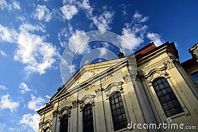 Ss. Cyril and Methodius Cathedral in Prague Stock Photo