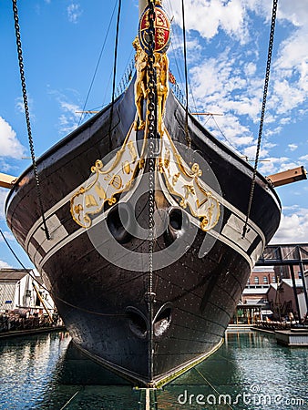 SS Great Britain in Bristol, England Stock Photo