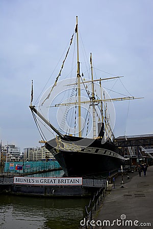 SS Great Britain Editorial Stock Photo