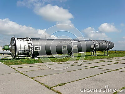 SS Rocket 18. Satan in the museum Stock Photo