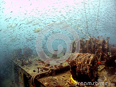 SS Thistlegorm Stock Photo