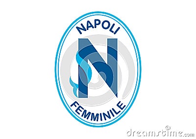 SSD Napoli Femminile Logo Editorial Stock Photo