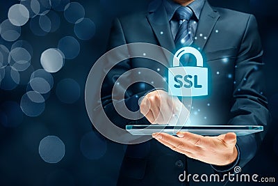 SSL concept Stock Photo