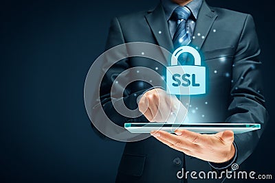 SSL concept Stock Photo