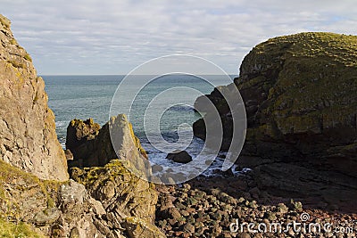 St Abbs Head. Stock Photo