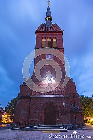 St. Adalbert Church in Zelenogradsk Stock Photo