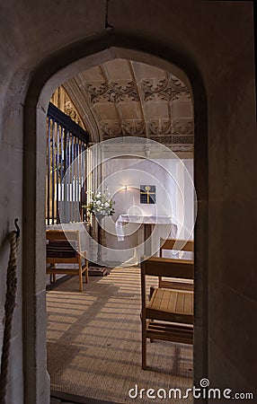 St albans abbey, England Editorial Stock Photo