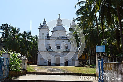 St. Alex Church, Goa Stock Photo